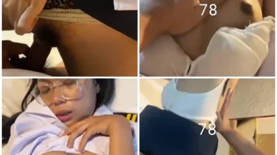 หลุดสาวแว่นแอบเล่นชู้กับหัวหน้า หลังเลิกงานพากันไปเปิดห้อง