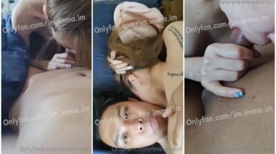 หลุด Onlyfans imimmaim งานเย็ดสดแตกใน โชว์ลีลาโม๊กควยสุดเสียว ดูดเลียหัวควยบ๊วบมิดลำ ก่อนขึ้นขย่มควยกอดกระแทกกันมันส์ๆ